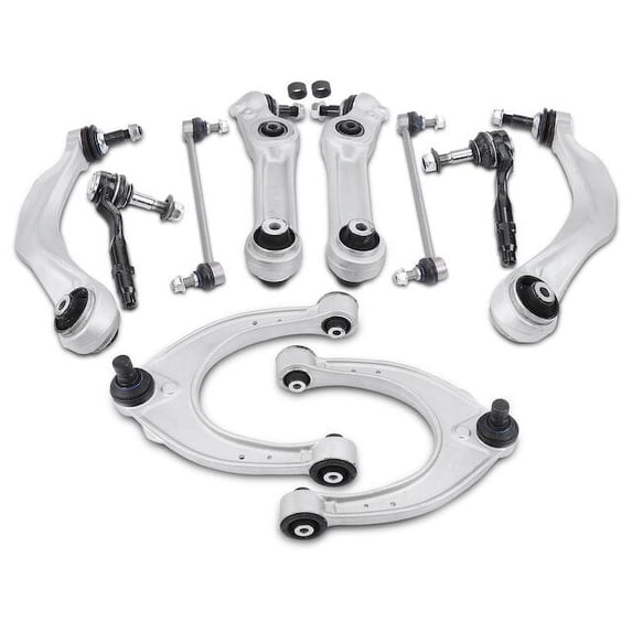 Front Control Arm Ball Joint Sway Bar Link Kit 10 - Compatible with 2012 - 2018 BMW 650i 4.4L V8 Turbocharged - Autopart Premium