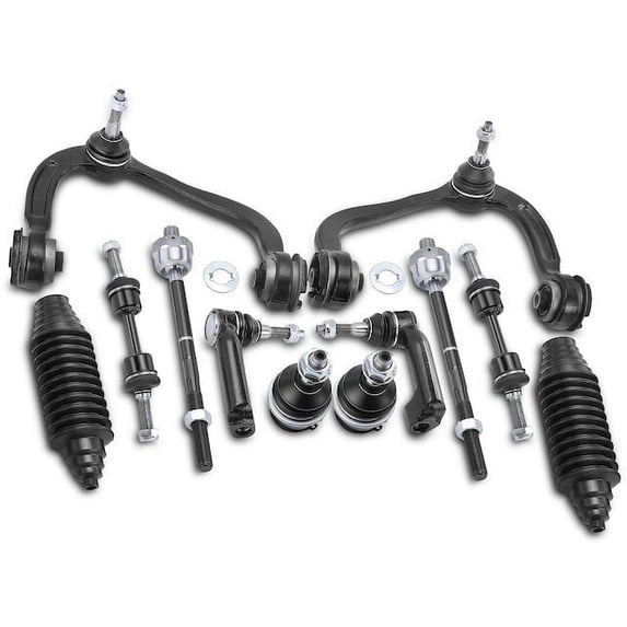 Front Control Arm Ball Joint Sway Bar Link Kit 12 - Compatible with 2009 - 2014 Ford F-150 2010 2011 2012 2013
