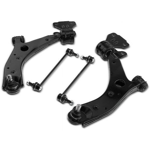 Front Control Arm Ball Joint Sway Bar Link Kit 4 - Compatible with 2007 - 2009 Mazda 3 Mazdaspeed 2.3L 4-Cylinder - Autopart Premium