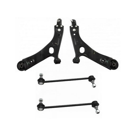 Front Control Arm Ball Joint Sway Bar Link Kit 4 Piece - Compatible with 2011 - 2013 Kia Sportage 2012