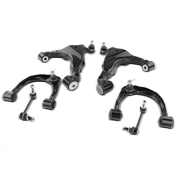Front Control Arm Ball Joint Sway Bar Link Kit 6 - Compatible with 2007 - 2009 Toyota FJ Cruiser 4.0L V6 - Autopart Premium