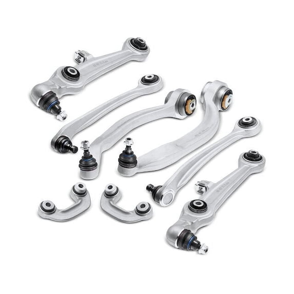 Front Control Arm Ball Joint Sway Bar Link Kit 8 - Compatible with 1998 - 2004 Audi A6 Quattro - Autopart Premium