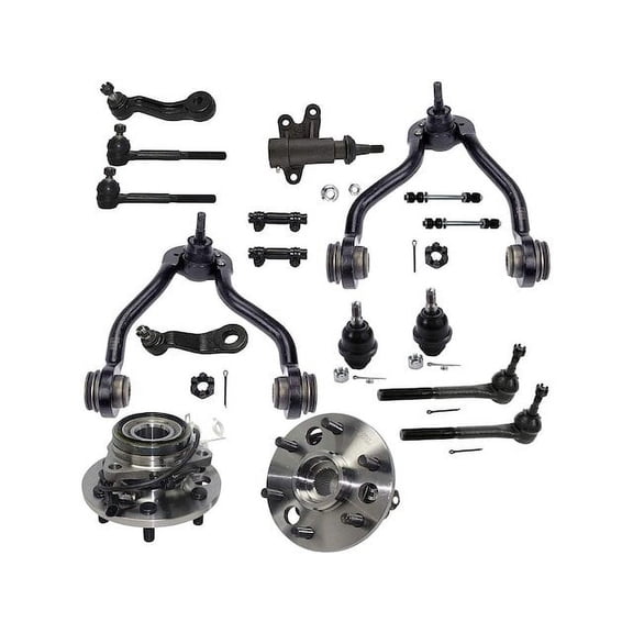 Front Control Arm Ball Joint Sway Bar Link Kit - Compatible with 1995 - 2000 GMC Yukon 1996 1997 1998 1999