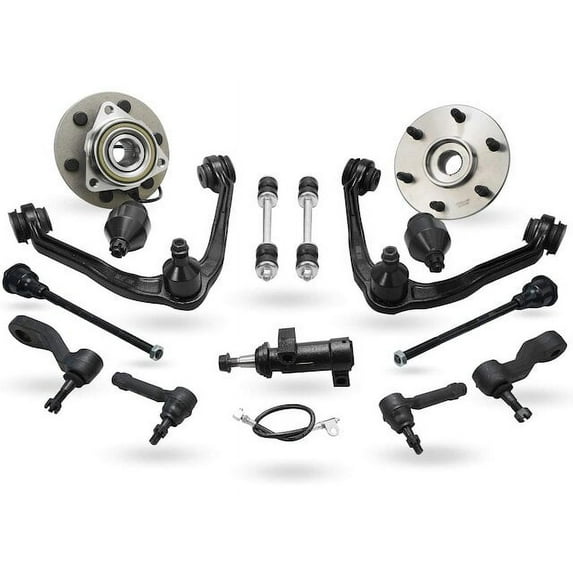 Front Control Arm Ball Joint Sway Bar Link Kit - Compatible with 1999 - 2006 Chevy Silverado 1500 2000 2001 2002 2003 2004 2005