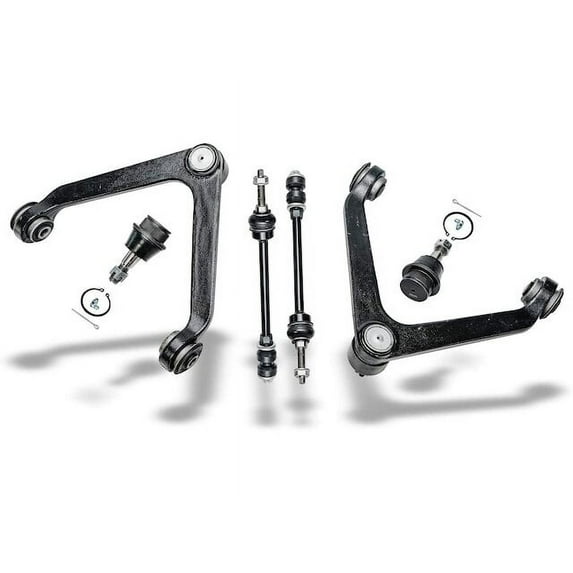 Front Control Arm Ball Joint Sway Bar Link Kit - Compatible with 2002 - 2005 Dodge Ram 1500 2003 2004