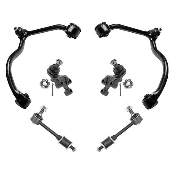 Front Control Arm Ball Joint Sway Bar Link Kit - Compatible with 2003 - 2004 Kia Sorento