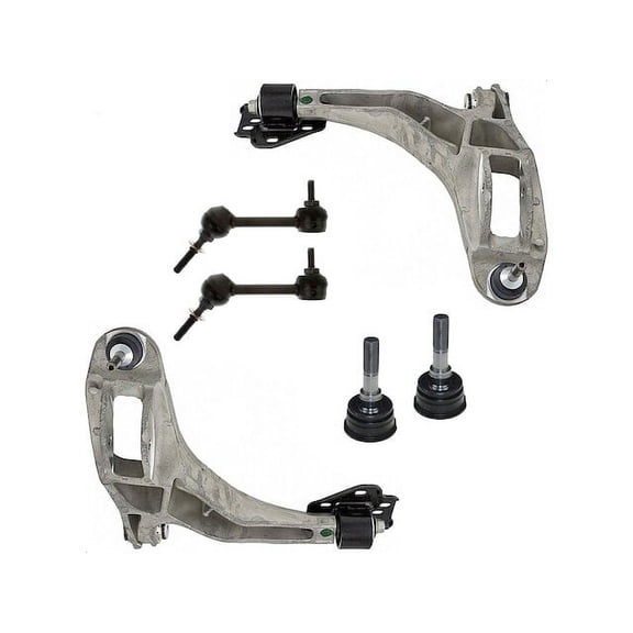 Front Control Arm Ball Joint Sway Bar Link Kit - Compatible with 2003 - 2005 Ford Crown Victoria 2004