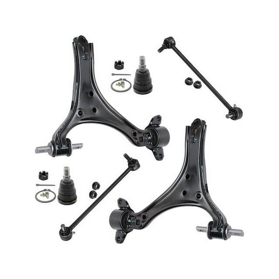Front Control Arm Ball Joint Sway Bar Link Kit - Compatible with 2015 - 2019 Acura TLX 2016 2017 2018