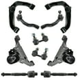 thumbnail image 1 of Front Control Arm Ball Joint Sway Bar Link Tie Rod Steering Suspension Kit 10pc PSA64487 Fits select: 2005-2017 NISSAN FRONTIER, 2005-2012 NISSAN PATHFINDER, 1 of 7