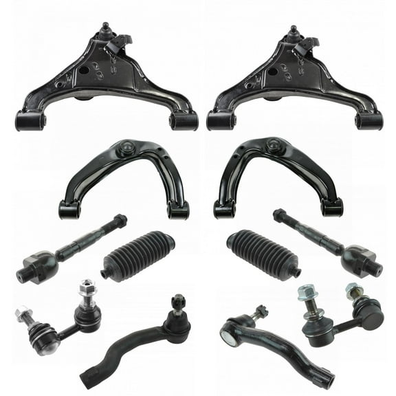Front Control Arm Ball Joint Sway Bar Link Tie Rod Steering Suspension Kit 12pc PSA32033