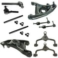 thumbnail image 1 of Front Control Arm Ball Joint Sway Bar Link Tie Rod Steering Suspension Kit 12pc PSA65458, 1 of 9