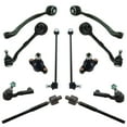 thumbnail image 1 of Front Control Arm Ball Joint Sway Bar Link Tie Rod Steering Suspension Kit 12pc PSA69190, 1 of 8