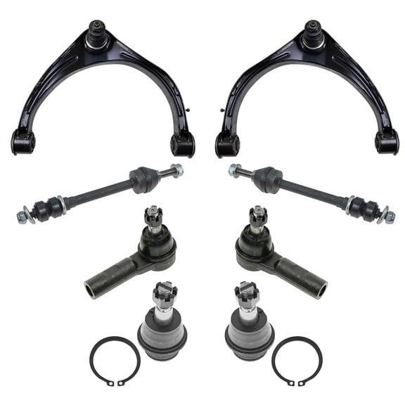 Front Control Arm Ball Joint Sway Bar Link Tie Rod Steering Suspension Kit 8pc PSA32037 Fits select: 2009-2012 DODGE RAM 1500