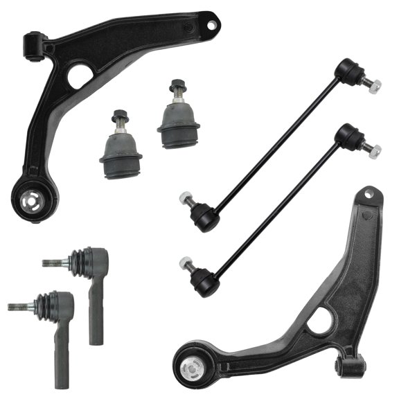 Front Control Arm Ball Joint Sway Bar Link Tie Rod Steering Suspension Kit 8pc PSA65454