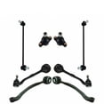 thumbnail image 1 of Front Control Arm Ball Joint Sway Bar Suspension Kit Set 8pc For BMW AWD, 1 of 9