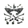 thumbnail image 1 of Front Control Arm Ball Joint Tie Rod End Kit 15 Piece - Compatible with 1995 - 2000 Chevy Tahoe 1996 1997 1998 1999, 1 of 2