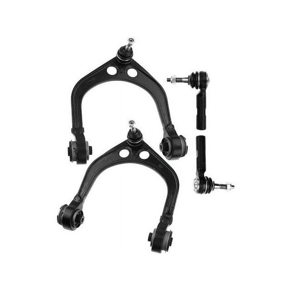 Front Control Arm Ball Joint Tie Rod End Kit 4 - Compatible with 2005 - 2010 Chrysler 300 2006 2007 2008 2009