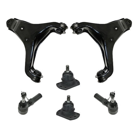 Front Control Arm Ball Joint Tie Rod End Kit 6 Piece - Compatible with 1989 - 1997 Oldsmobile Cutlass Supreme 1990 1991 1992 1993 1994 1995 1996