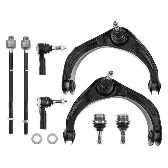 Front Control Arm Ball Joint Tie Rod End Kit 8 - Compatible with 2006 - 2008 Dodge Ram 1500 - Autopart Premium