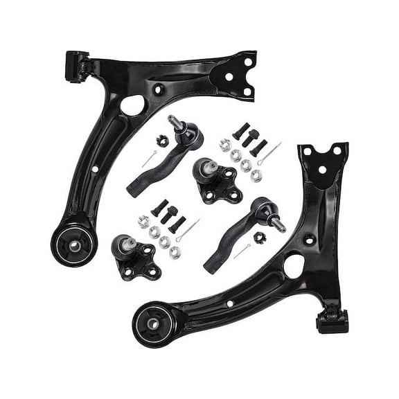 Front Control Arm Ball Joint Tie Rod End Kit - Compatible with 2000 - 2005 Toyota Celica 2001 2002 2003 2004