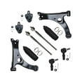 thumbnail image 1 of Front Control Arm Ball Joint Tie Rod End Kit - Compatible with 2003 - 2008 Toyota Matrix 2004 2005 2006 2007, 1 of 2