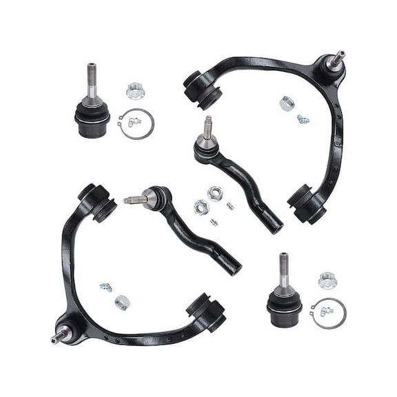 Front Control Arm Ball Joint Tie Rod End Kit - Compatible with 2003 - 2011 Ford Crown Victoria 2004 2005 2006 2007 2008 2009 2010