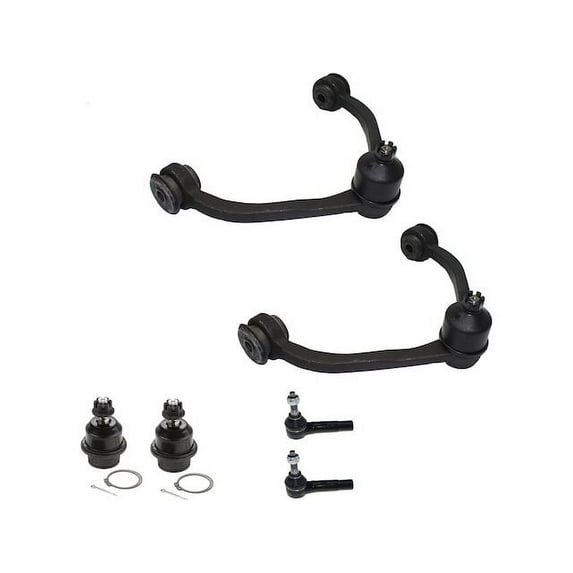 Front Control Arm Ball Joint Tie Rod End Kit - Compatible with 2005 - 2010 Dodge Dakota 2006 2007 2008 2009