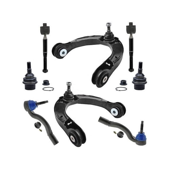 Front Control Arm Ball Joint Tie Rod End Kit - Compatible with 2016 - 2020 Jeep Grand Cherokee 2017 2018 2019