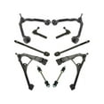 thumbnail image 1 of Front Control Arm Ball Joint Tie Rod and Sway Bar Link Kit 10 Piece - Compatible with 2003 - 2014 Chevy Express 1500 AWD 2004 2005 2006 2007 2008 2009 2010 2011 2012 2013, 1 of 2