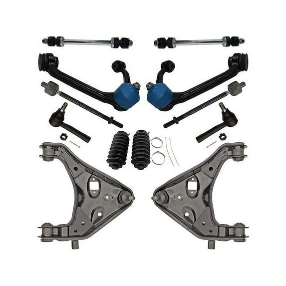 Front Control Arm Ball Joint Tie Rod and Sway Bar Link Kit - Compatible with 1998 - 2009 Mazda B4000 1999 2000 2001 2002 2003 2004 2005 2006 2007 2008