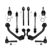 Front Control Arm Ball Joint Tie Rod and Sway Bar Link Kit - Compatible with 1998 - 2011 Ford Ranger 1999 2000 2001 2002 2003 2004 2005 2006 2007 2008 2009 2010