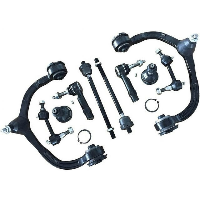 Front Control Arm Ball Joint Tie Rod and Sway Bar Link Kit Compatible