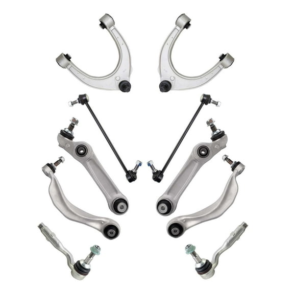 Front Control Arm Ball Joint Tie Rod Sway Bar Link Steering Suspension Kit 10pc PSA50269