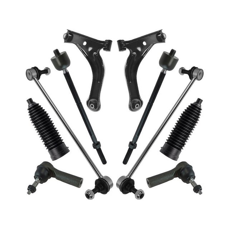 10 Pc Front Suspension Lower Control Arms with Ball Joints Passenger & Driver Side Bellow Boots Tie Rod Ends Outer Inner & Sway Bar Links Kit Fits select: 2007-2011 TOYOTA CAMRY 10 Pc Front Suspension Lower Control Arms with Ball Joints Passenger & Driver Side Bellow Boots Tie Rod Ends Outer Inner & Sway Bar Links Kit Fits select: 2007-2011 TOYOTA CAMRY
