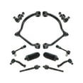 thumbnail image 1 of Front Control Arm Ball Joint Tie Rod and Sway Bar Link Kit 12 Piece - Compatible with 2003 - 2004 Kia Sorento, 1 of 2