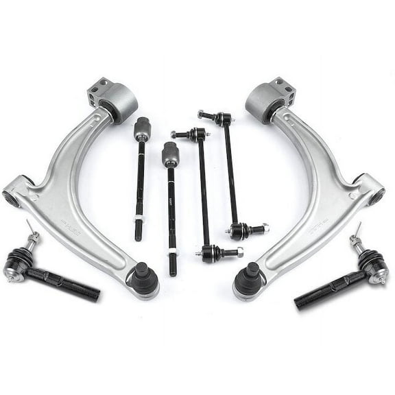 Front Control Arm Ball Joint Tie Rod and Sway Bar Link Kit 8 - Compatible with 2005 - 2009 Pontiac G6 2006 2007 2008