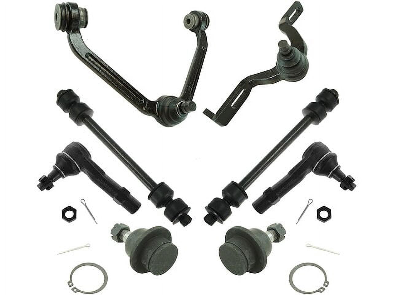 Front Control Arm Ball Joint Tie Rod and Sway Bar Link Kit 8 Piece ...