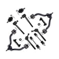 thumbnail image 1 of Front Control Arm Ball Joint Tie Rod and Sway Bar Link Kit - Compatible with 1995 - 2000 Chevy Tahoe 1996 1997 1998 1999, 1 of 2