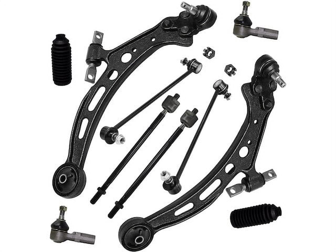 Front Upper Lower Control Arms Tie Rods & Links Fits Nissan