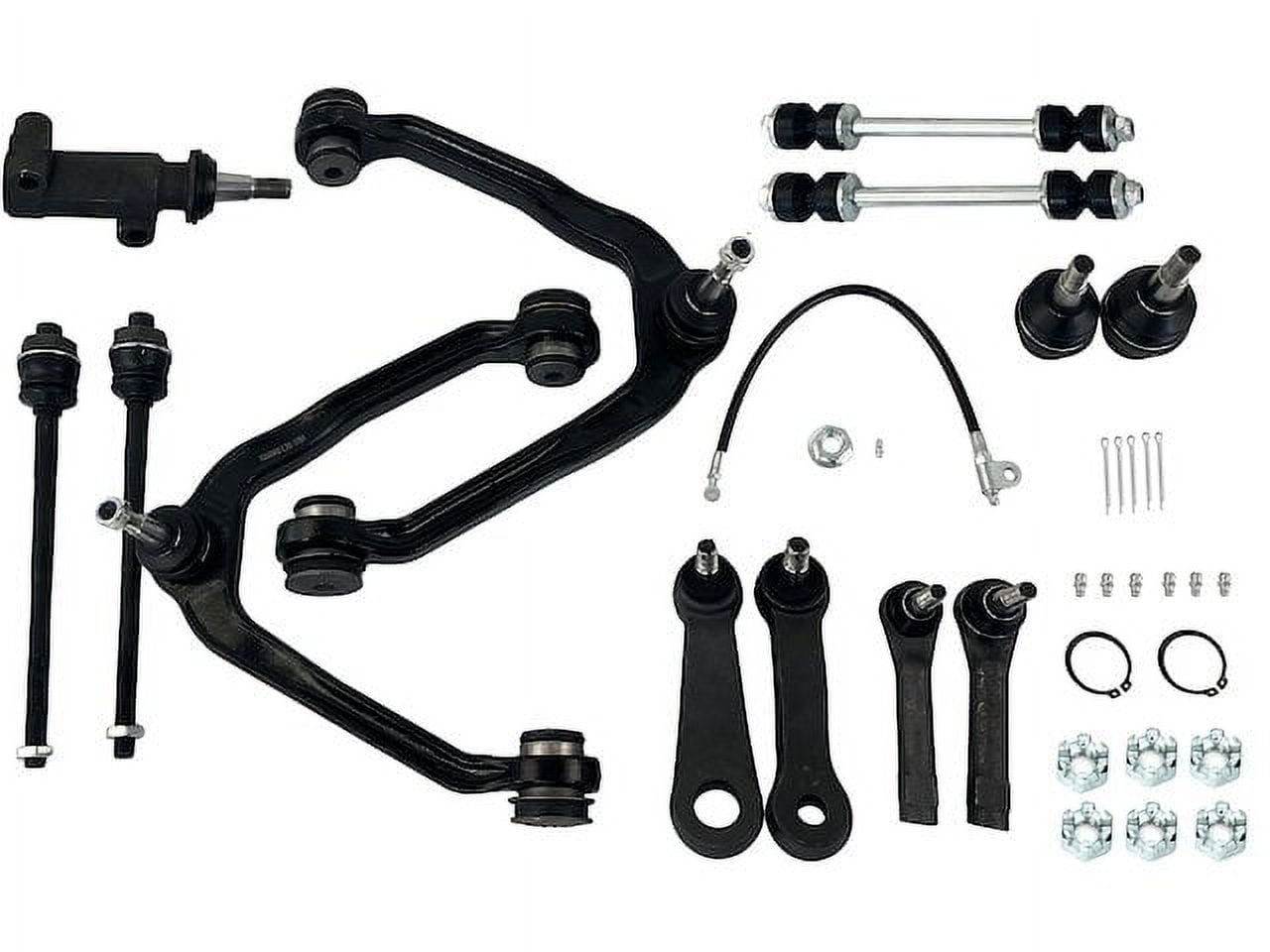 Front Control Arm Ball Joint Tie Rod and Sway Bar Link Kit Compatible