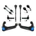 thumbnail image 1 of Front Control Arm Ball Joint Tie Rod and Sway Bar Link Kit - Compatible with 2001 - 2004 GMC Sierra 2500 2002 2003, 1 of 2
