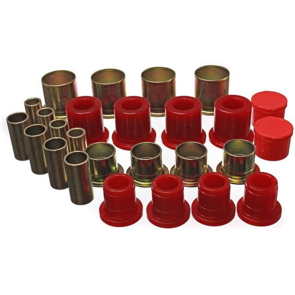 Front Control Arm Bushing Kit - Compatible with 1975 - 1995 Chevy G10 1976 1977 1978 1979 1980 1981 1982 1983 1984 1985 1986 1987 1988 1989 1990 1991 1992 1993 1994