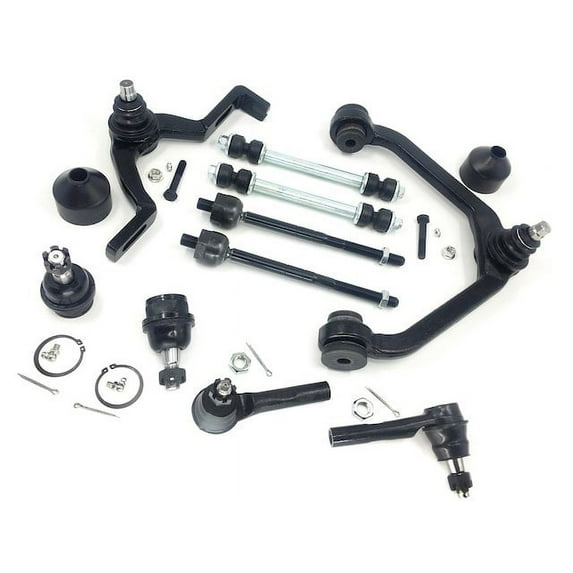 Front Control Arm Kit - Compatible with 2001 - 2005 Ford Explorer Sport Trac 4WD (with Front Torsion Bar and 2-Piece Design Control Arms Only) 2002 2003 2004