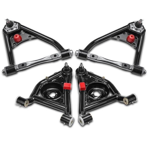 Front Control Arm Set 4 - Compatible with 1969 - 1974 Chevrolet Nova - Autopart Premium