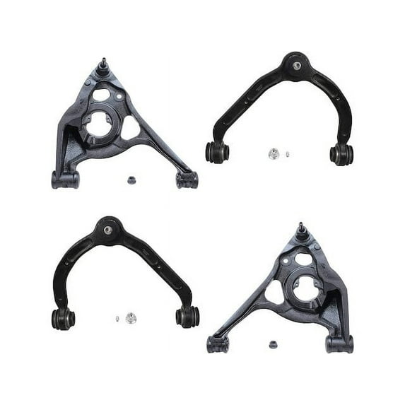 Front Control Arm Set - Compatible with 2003 - 2013 GMC Savana 3500 2004 2005 2006 2007 2008 2009 2010 2011 2012