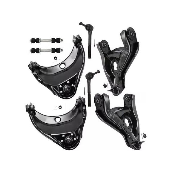 Front Control Arm Sway Bar Link Tie Rod Kit - Compatible with 1988 - 2000 Chevy C2500 1989 1990 1991 1992 1993 1994 1995 1996 1997 1998 1999