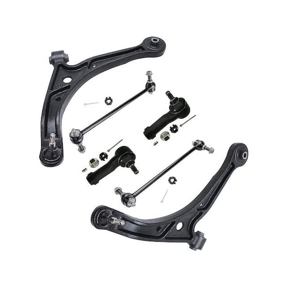 Front Control Arm Sway Bar Link Tie Rod Kit - Compatible with 1999 - 2004 Honda Odyssey 2000 2001 2002 2003