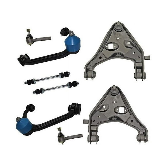 Front Control Arm Sway Bar Link Tie Rod Kit - Compatible with 1999 Mazda B2500 Troy Lee