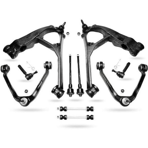 Front Control Arm Sway Bar Link Tie Rod Kit - Compatible with 2000 - 2006 Chevy Tahoe 2001 2002 2003 2004 2005