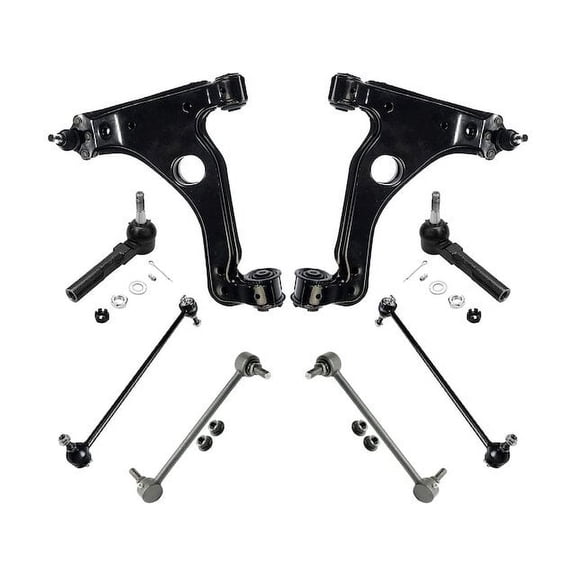 Front Control Arm Sway Bar Link Tie Rod Kit - Compatible with 2000 Lincoln LS